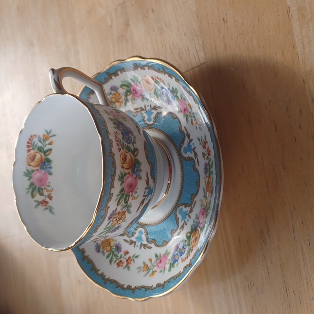 Vintage Crown Staffordshire Tea Set